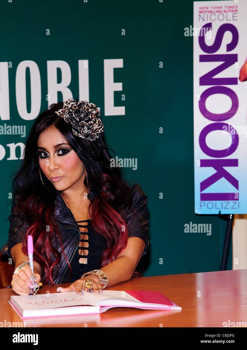Nicole "Snooki" Polizzi at instore appearance for Nicole Snooki
