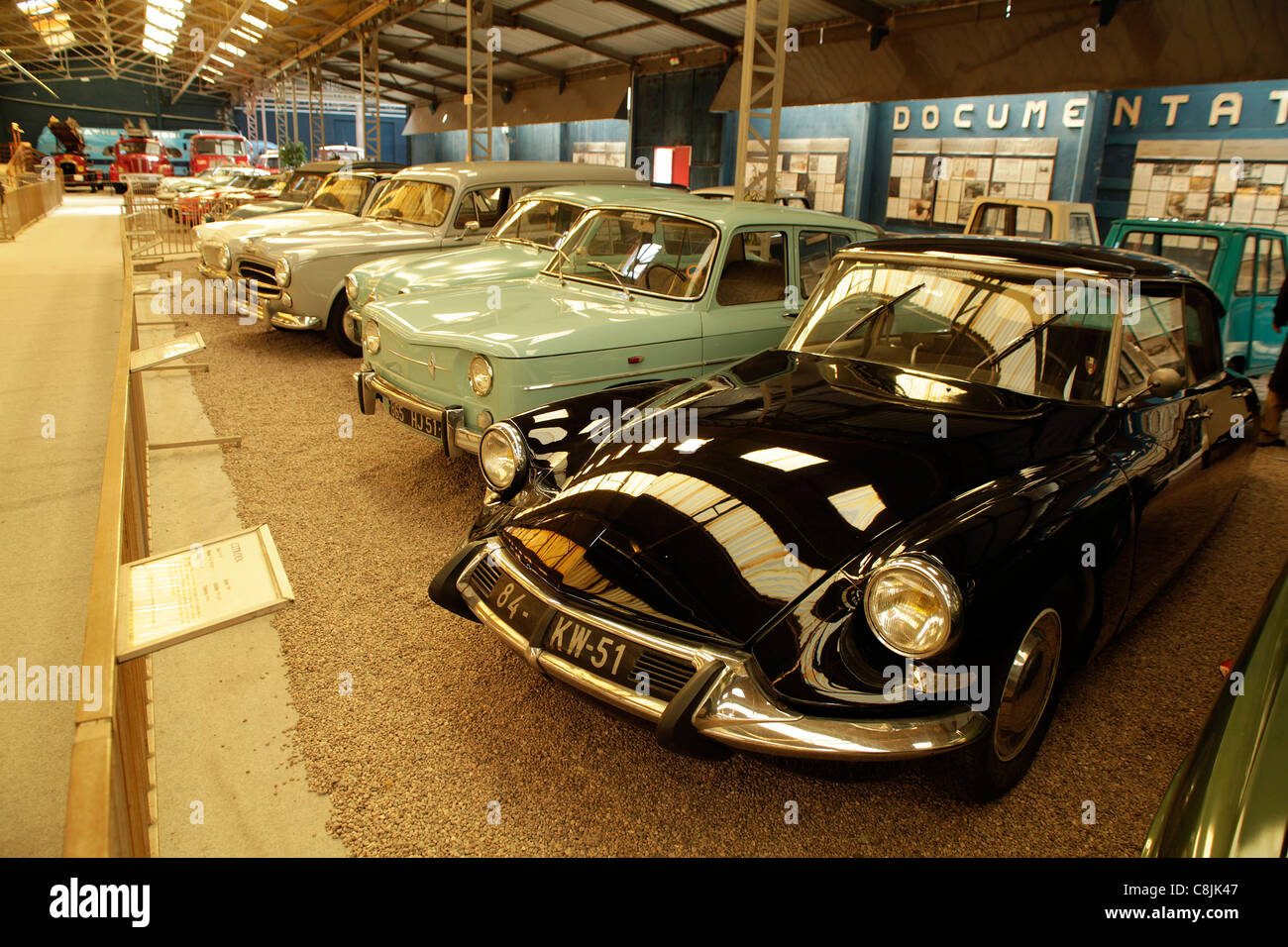 ReimsChampagne Automobile Car museum in Reims France. Musée Automobile