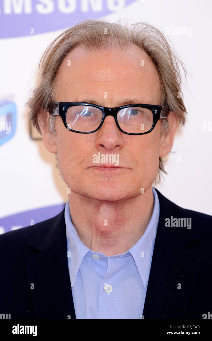 Bill Nighy at the 'Samsung 3D TV' launch party, The Saatchi Gallery, London, 27th April 2010. Stock Photo