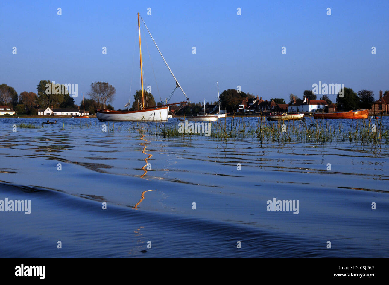 BOSHAM HARBOUR, WEST SUSSEX Stock Photo Alamy