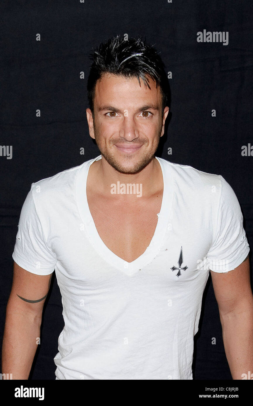 Peter Andre at the "Bob The Builder; The Golden Hammer" UK Premiere at VUE, London, 15th May 2010. Stock Photo