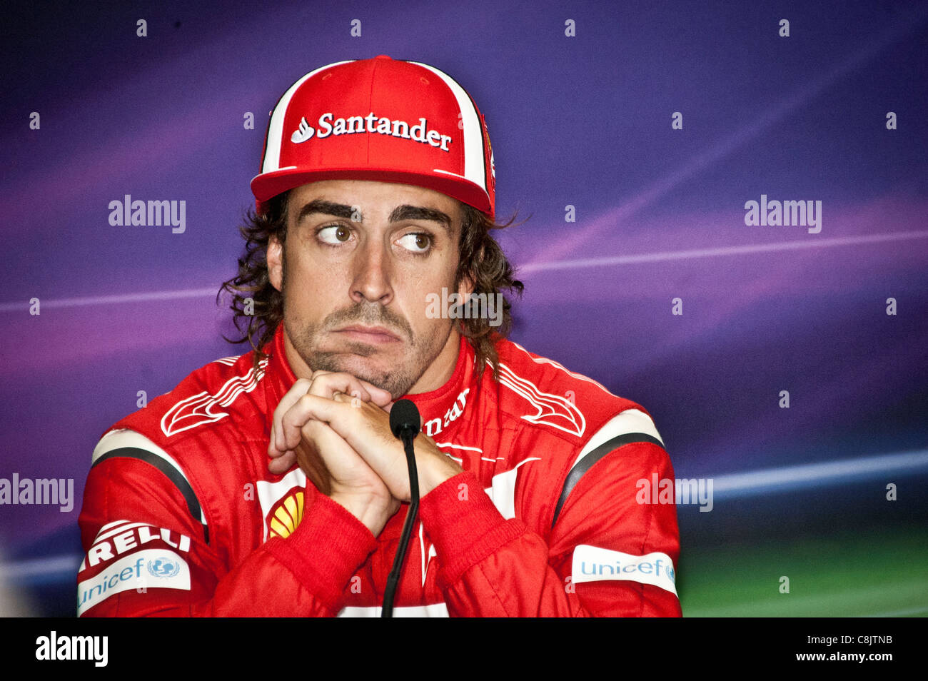 Fernando Alonso Stock Photo