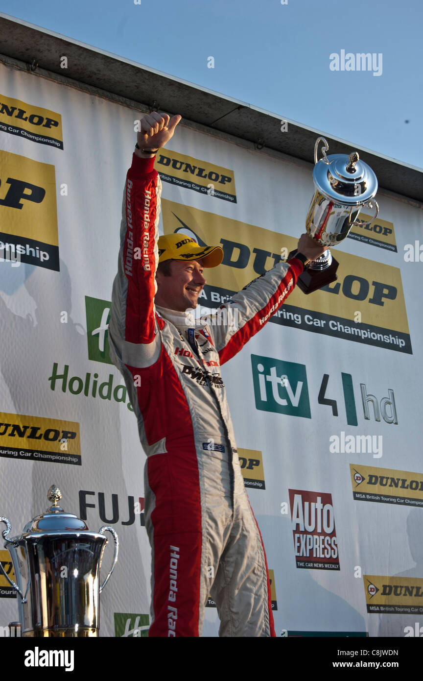 Gorden Sheddon of  Honda Racing Team - British Touring Car Championship Stock Photo