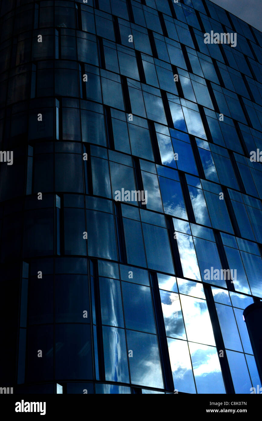 futuristic building texture Stock Photo - Alamy