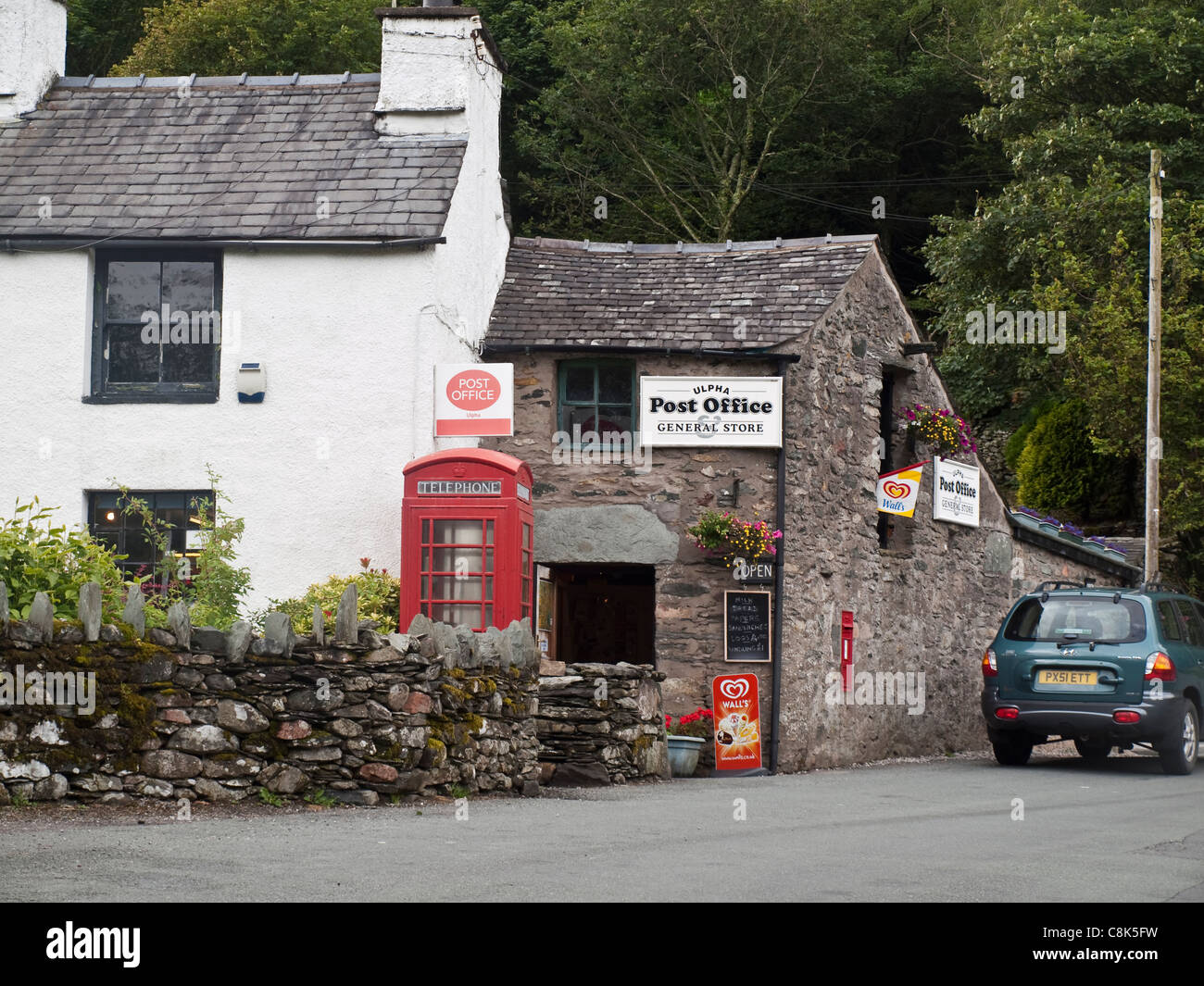 Post Office And General Store In Ulpha In The Duddon Valley Of The