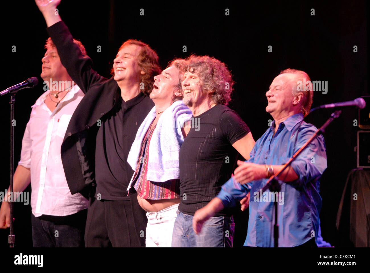 The Zombies performs during Hippifest in Vienna, Virginia. Stock Photo