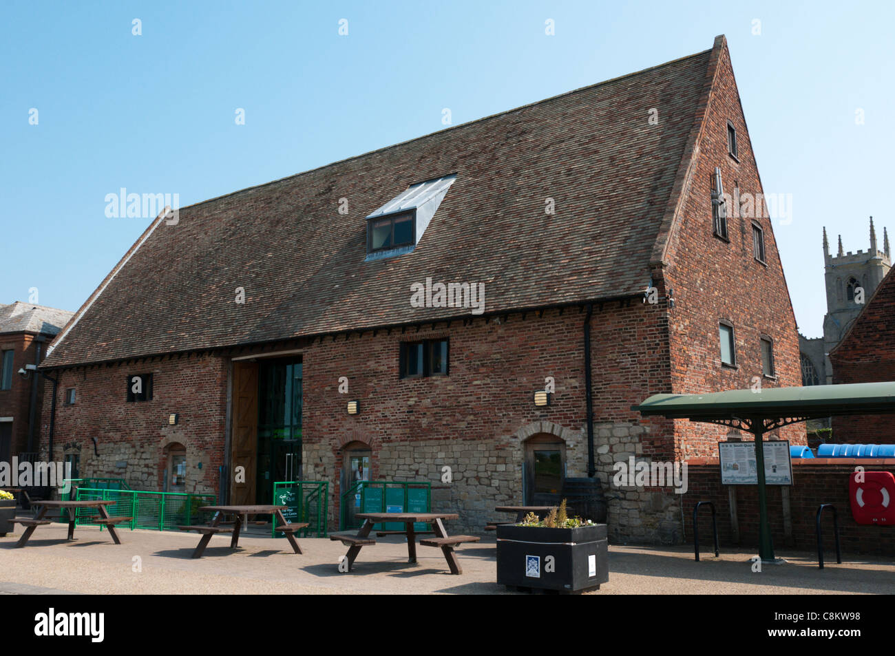 The Wash Discovery Centre in Green Quay (formerly Marriott's Warehouse) on South Quay, King's Lynn, Norfolk, England Stock Photo