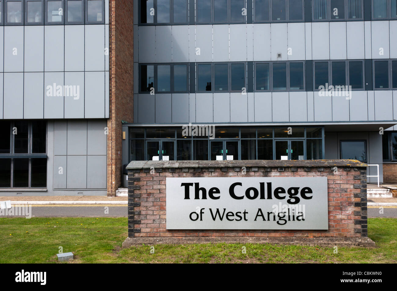 The College of West Anglia in King's Lynn, Norfolk, England Stock Photo