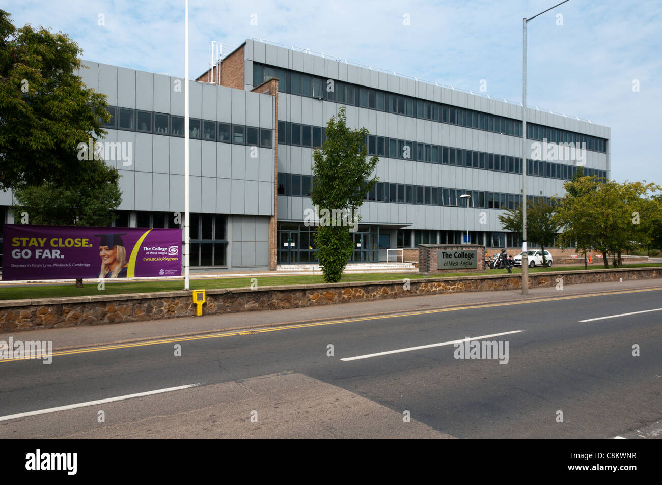 The College of West Anglia in King's Lynn, Norfolk, England Stock Photo