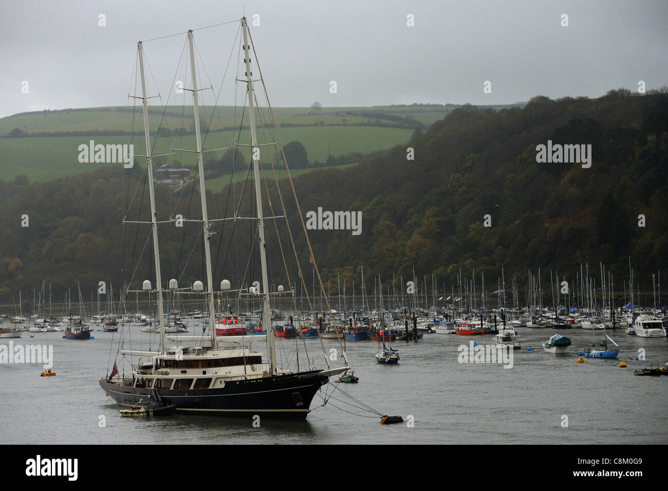 The superyacht Eos the largest private sailing yacht in the world