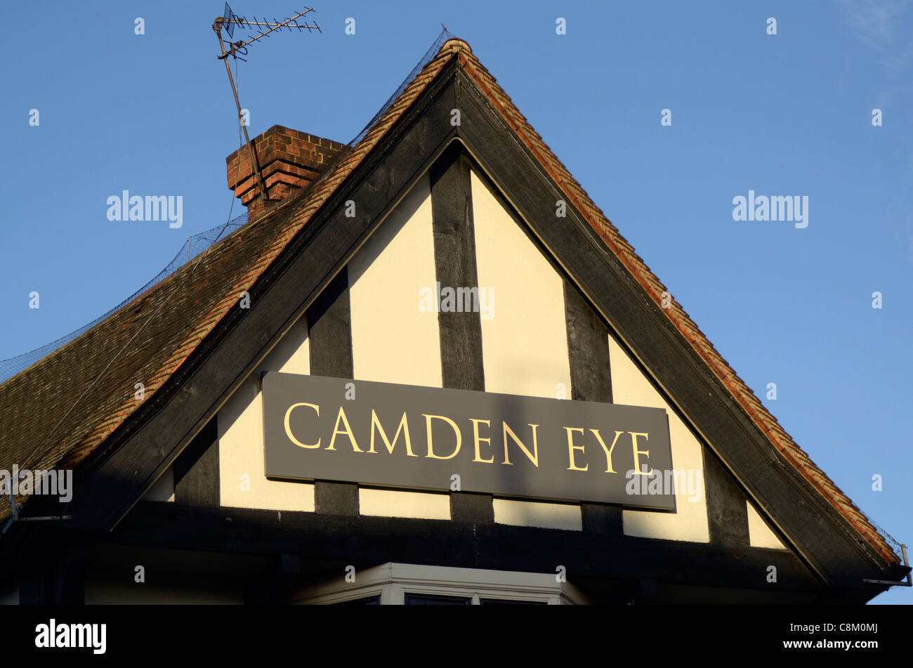 Camden Eye Pub NW1 London Stock Photo