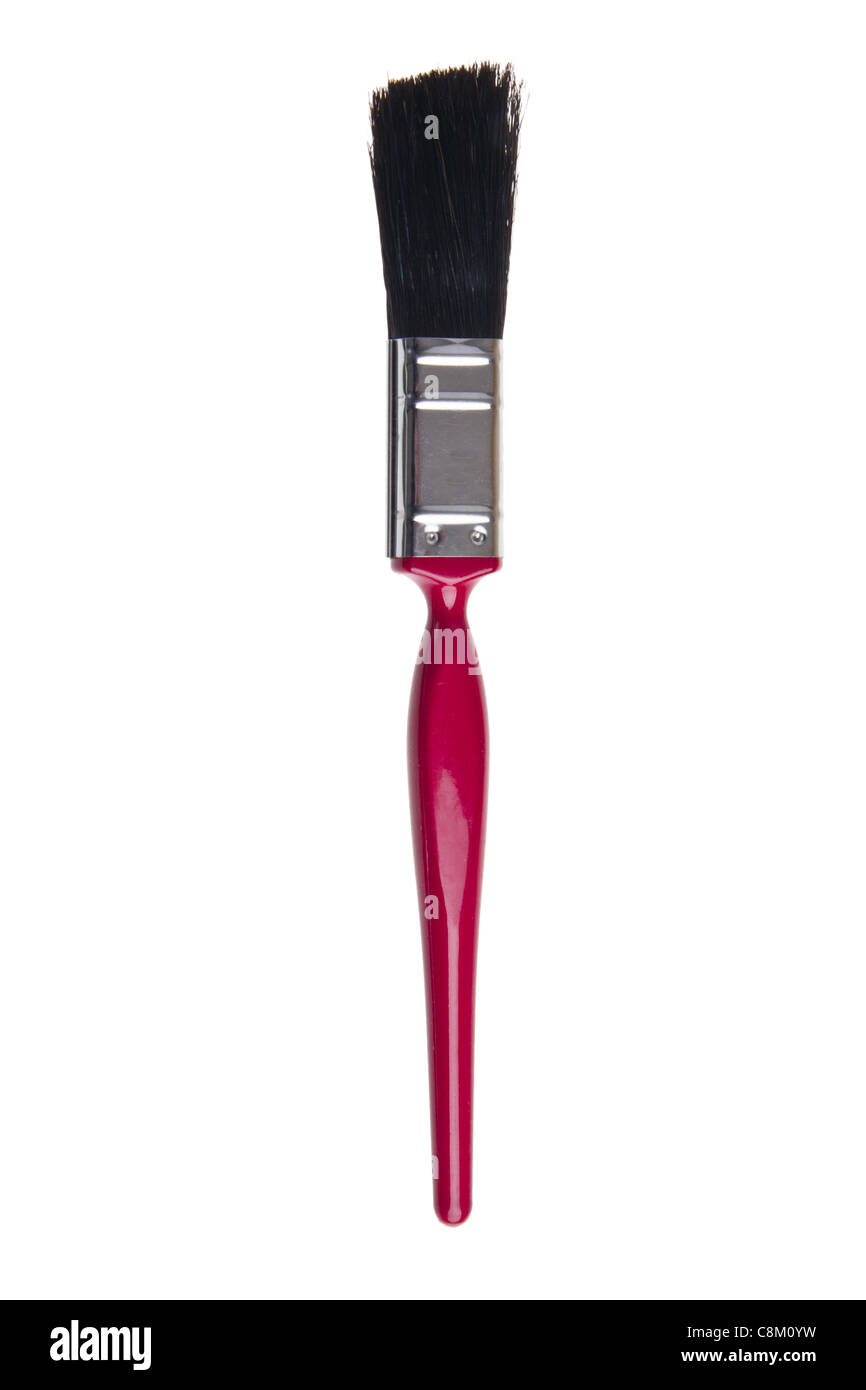 Decorating paint brush Stock Photo Alamy