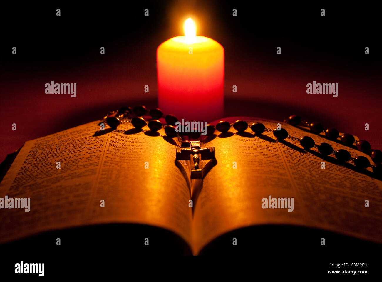 bible-and-other-religious-books-stock-photo-alamy