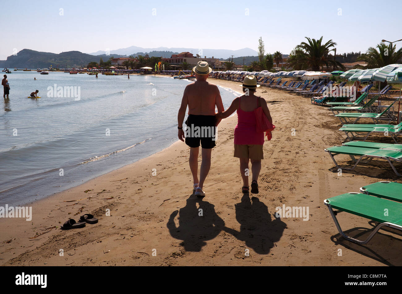 Older Couple On Beach Older Couple On Beach