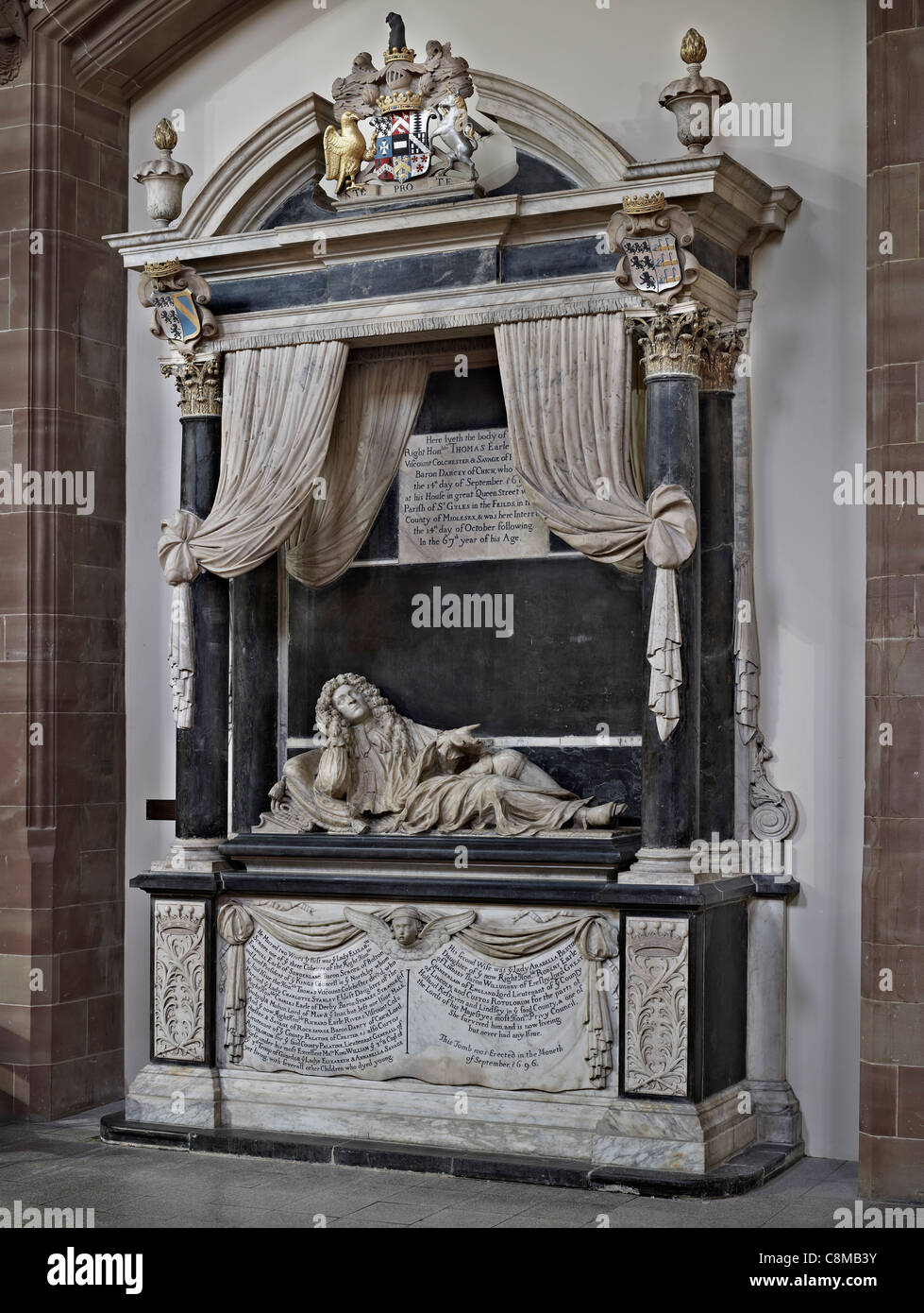 Savage monument, St Michael, Macclesfield Stock Photo