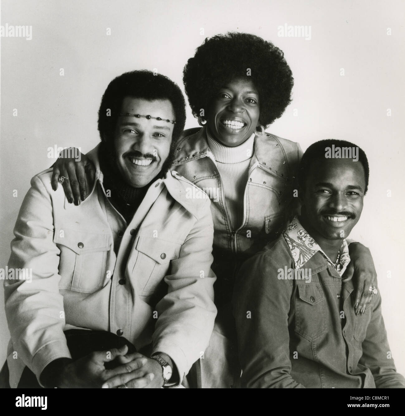 HUES CORPORATION  Promotional photo of US Soul group about 1974 Stock Photo