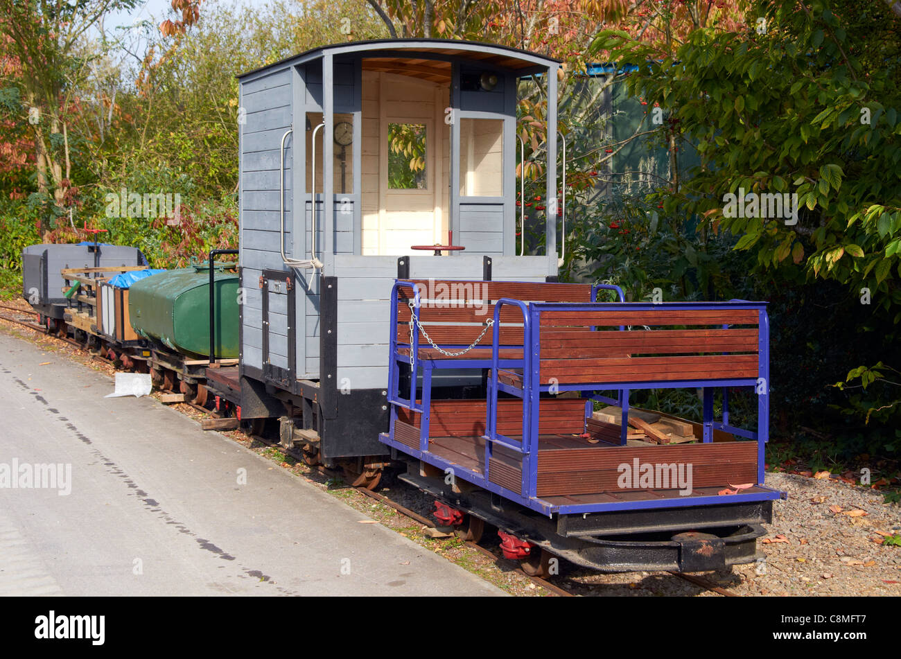 Narrow gauge (2 foot) railway at the Bursledon Brickworks Industrial