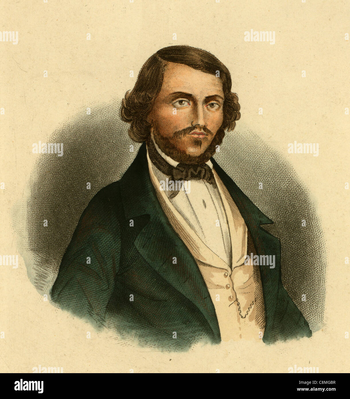 Frenchman Francisque Arban Stock Photo