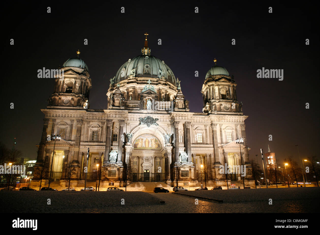 Berliner Dom Berlin Cathedral Stock Photo