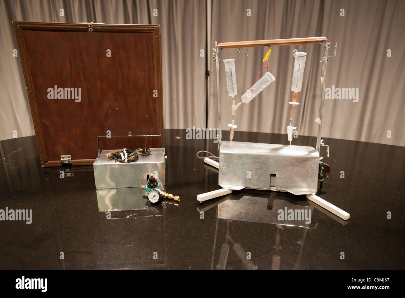 The "Thanatron", commonly called the "Death Machine" or "Suicide