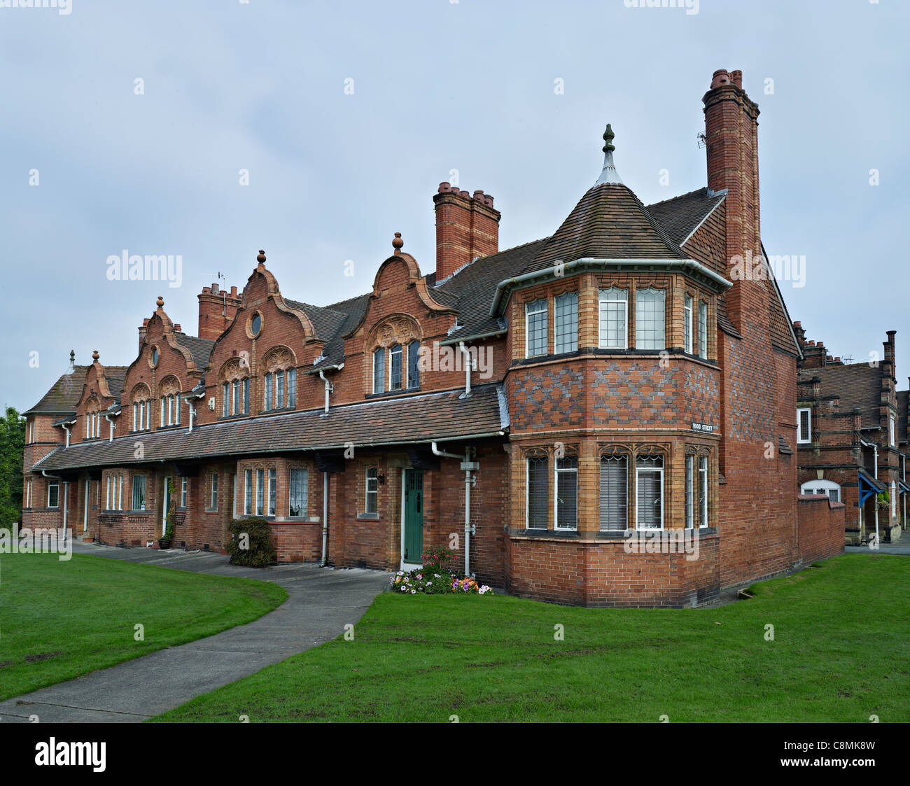 Port Sunlight, Bridge Street, Cheshire Stock Photo