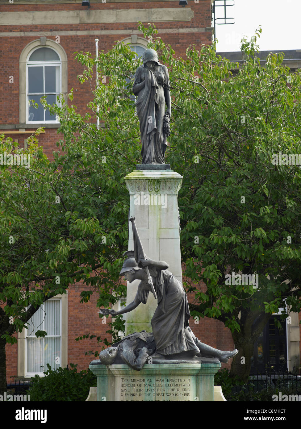 Park Green War Memorial, Macclesfield, Cheshire Stock Photo