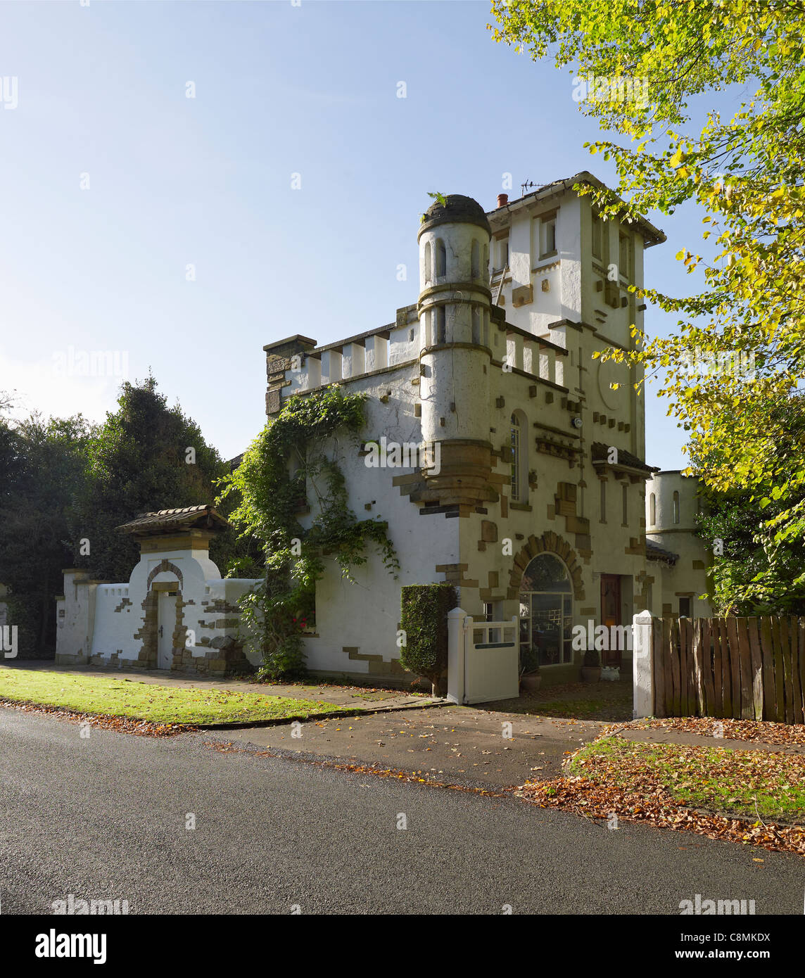 High Morland Gateway, Knutsford, Cheshire Stock Photo