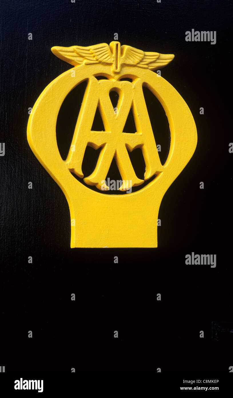 AA, The Automobile Association, Logo, England UK English motor motoring