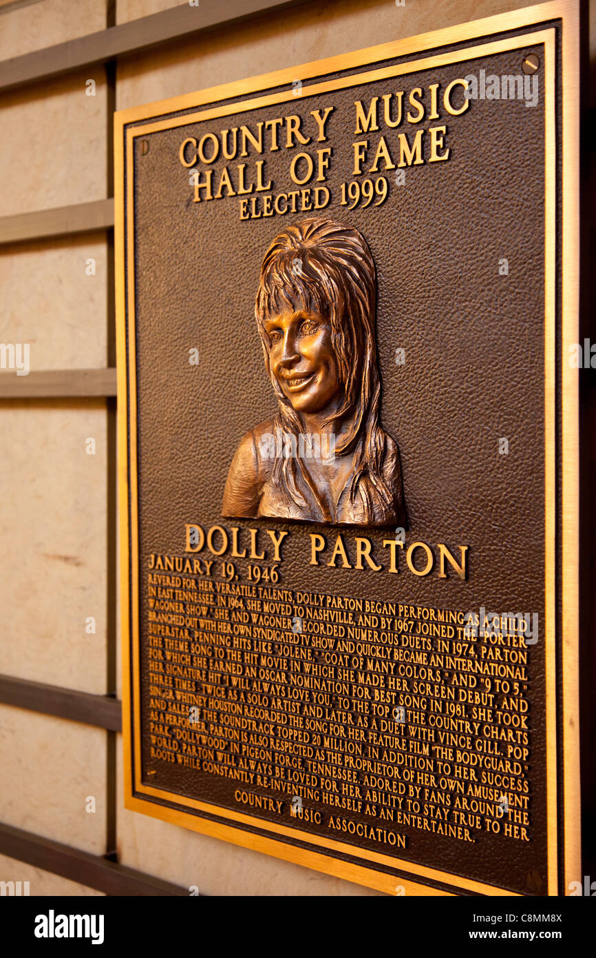 Country music hall of fame dolly hi-res stock photography and images ...