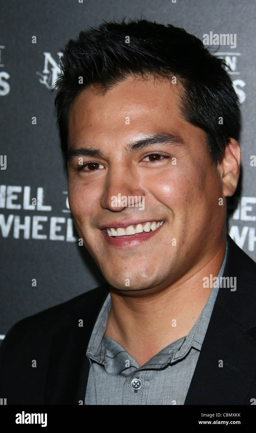 EDDIE SPEARS HELL ON WHEELS. AMC PREMIERE DOWNTOWN LOS ANGELES CALIFORNIA  USA 27 October 2011 Stock Photo - Alamy
