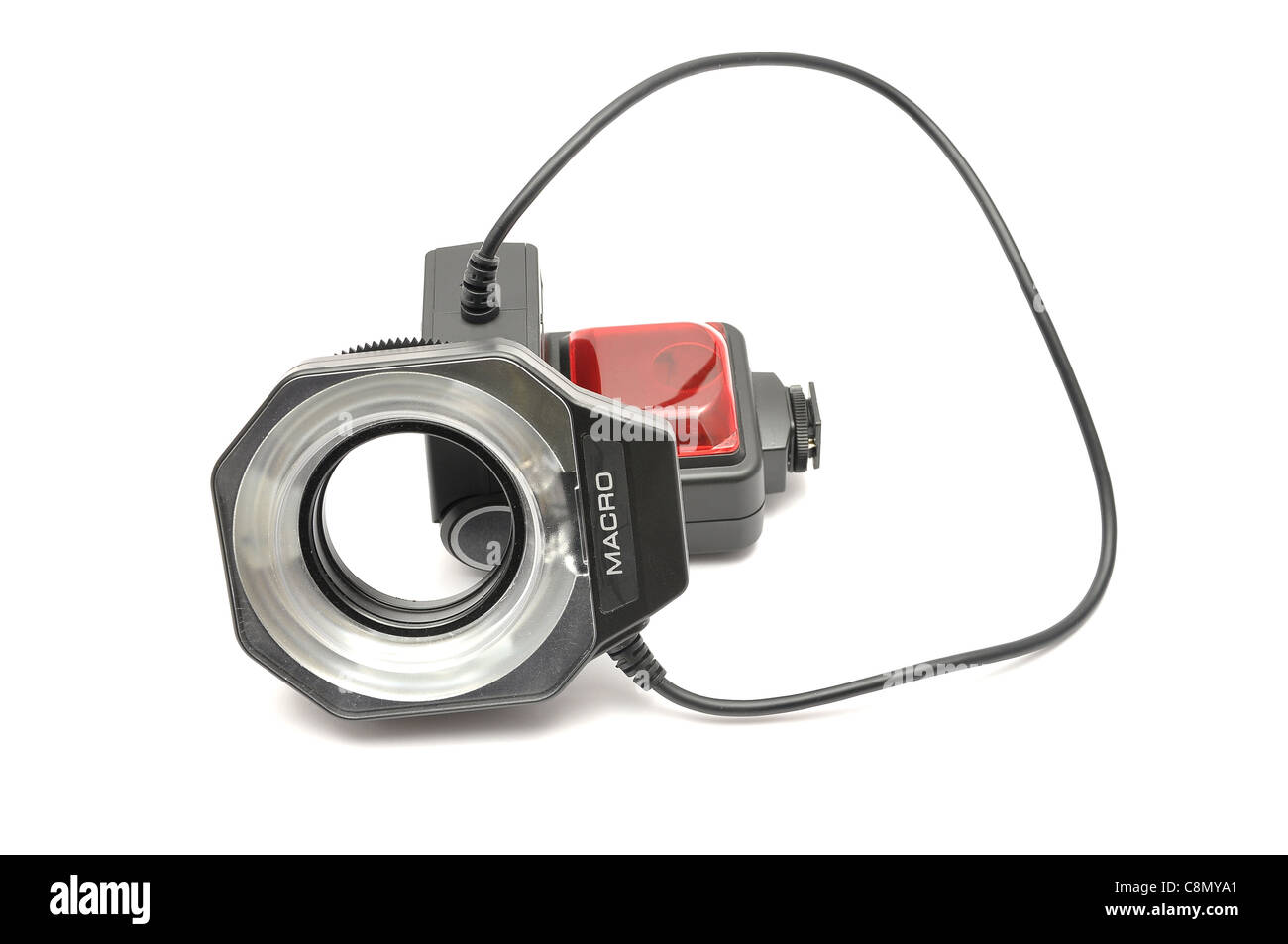 Detailed but simple image of ring flash Stock Photo Alamy