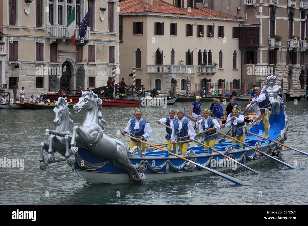 Historical regatta in Venice Regata Storica di Venezia Stock Photo Alamy