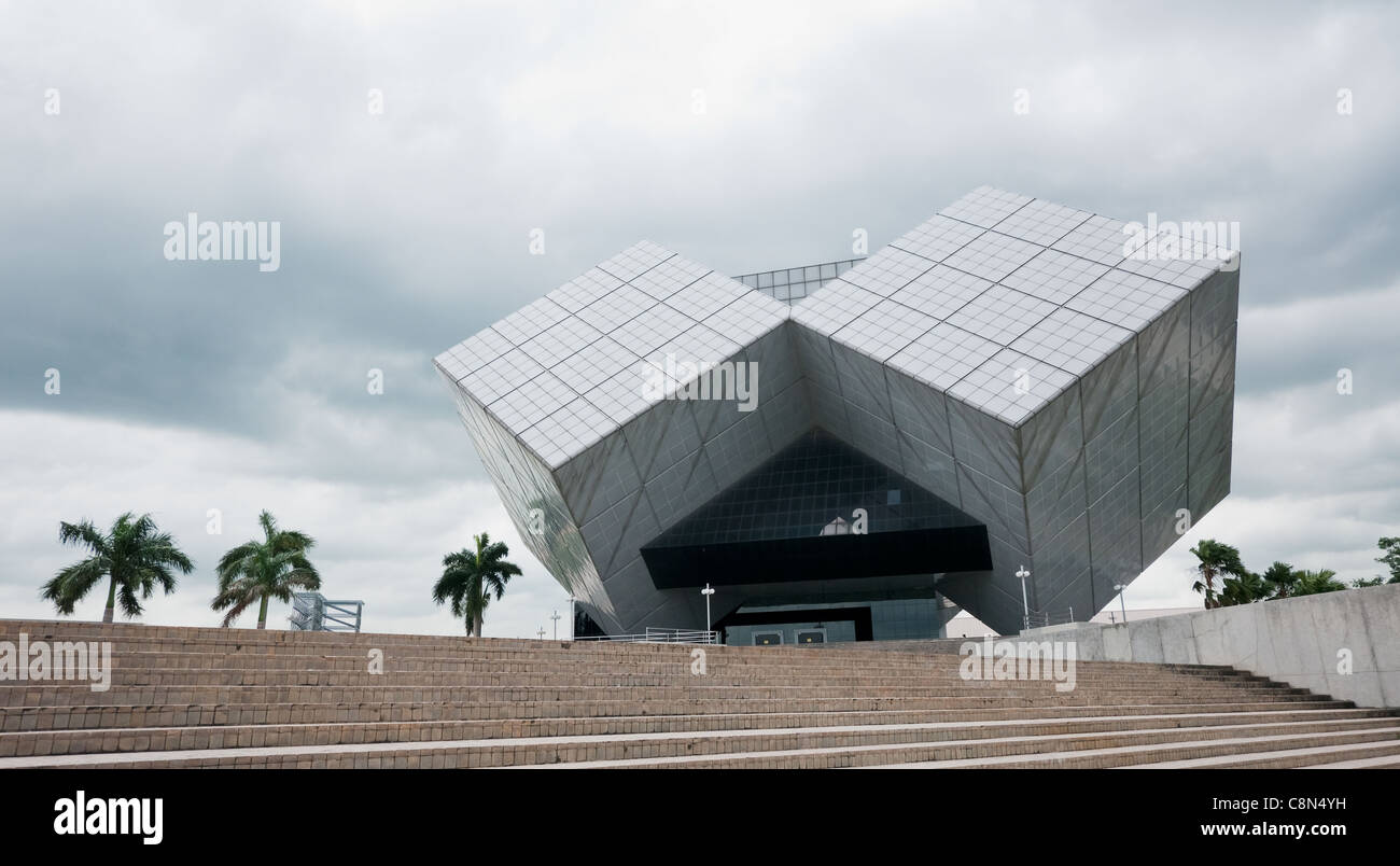 The dice shaped National Science Museum of Thailand in Pathum Thani, north of Bangkok. Stock Photo