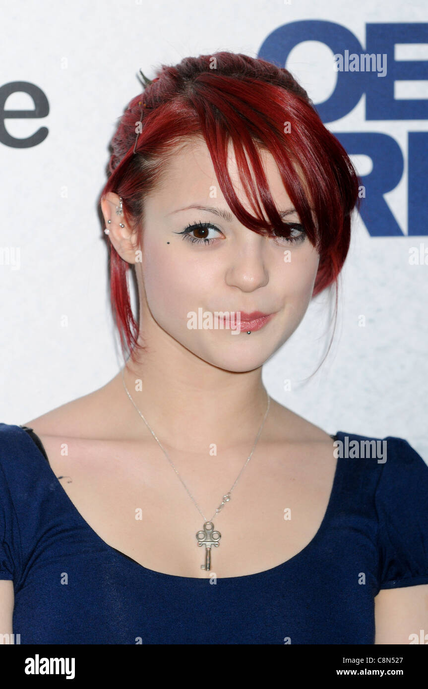 Kathryn Prescott arrives for the Observe and Report VIP Screening at Vue, Islington, London, 22nd April 2009. Stock Photo