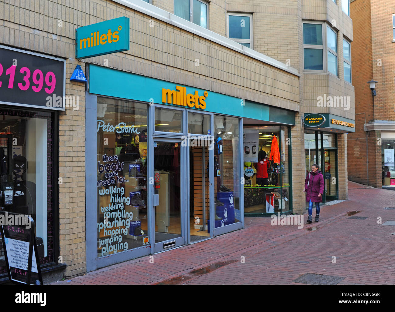 Millets shop hires stock photography and images Alamy