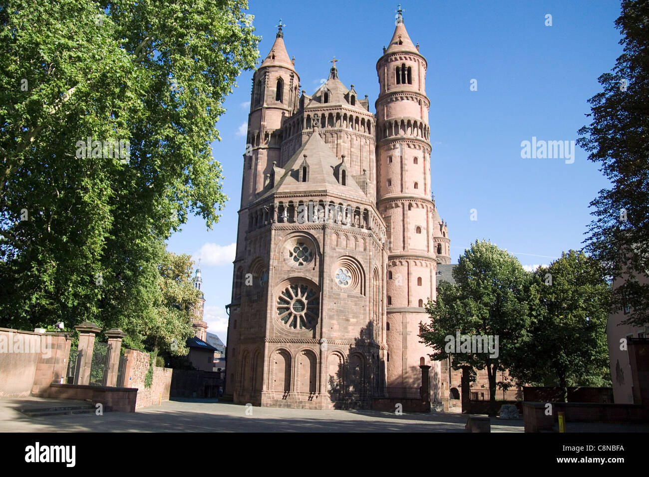 Germany, Rhineland-Palatinate, Worms, Cathedral of St. Peter Stock Photo