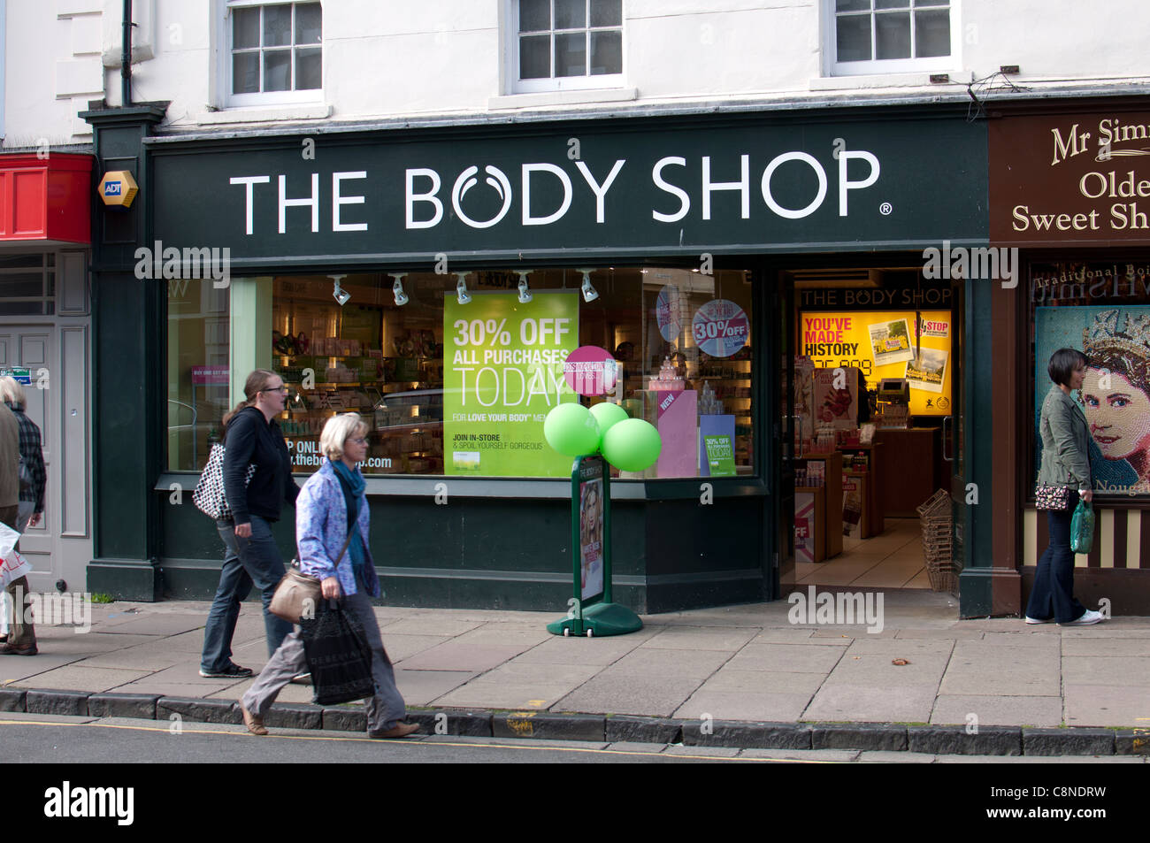 The body shop front hires stock photography and images Alamy