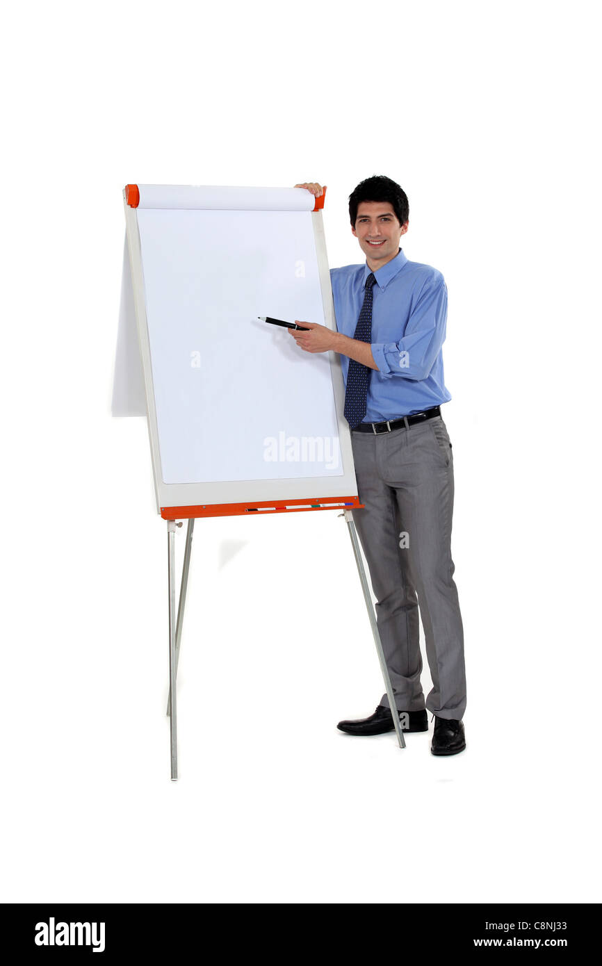 Flip chart Cut Out Stock Images & Pictures - Alamy