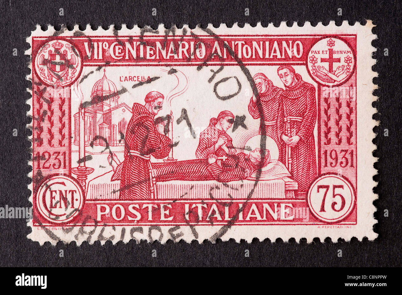 Italian kingdom stamp envelope hi-res stock photography and images - Alamy