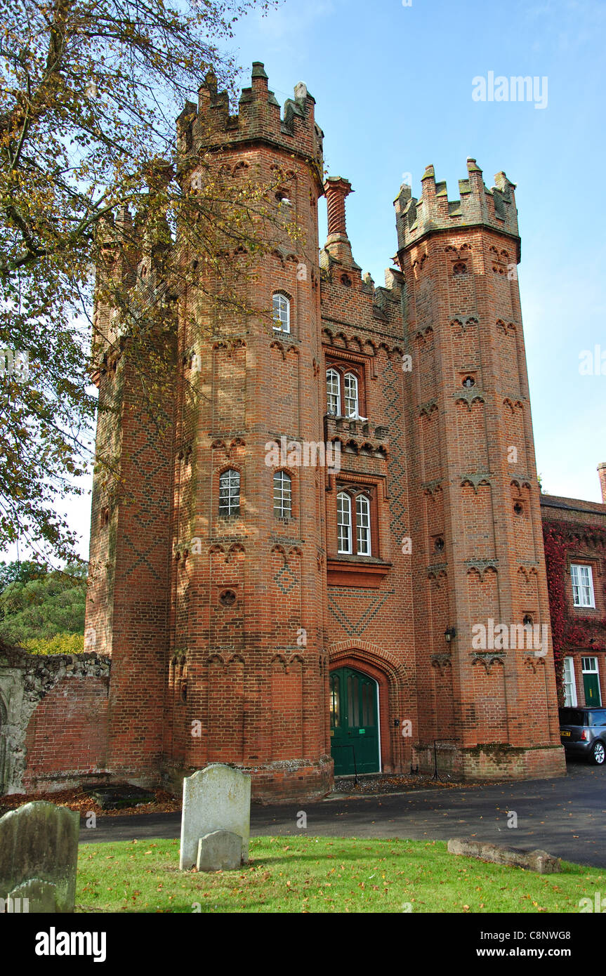 The Deanery Tower, Hadleigh, Suffolk, England, United Kingdom Stock