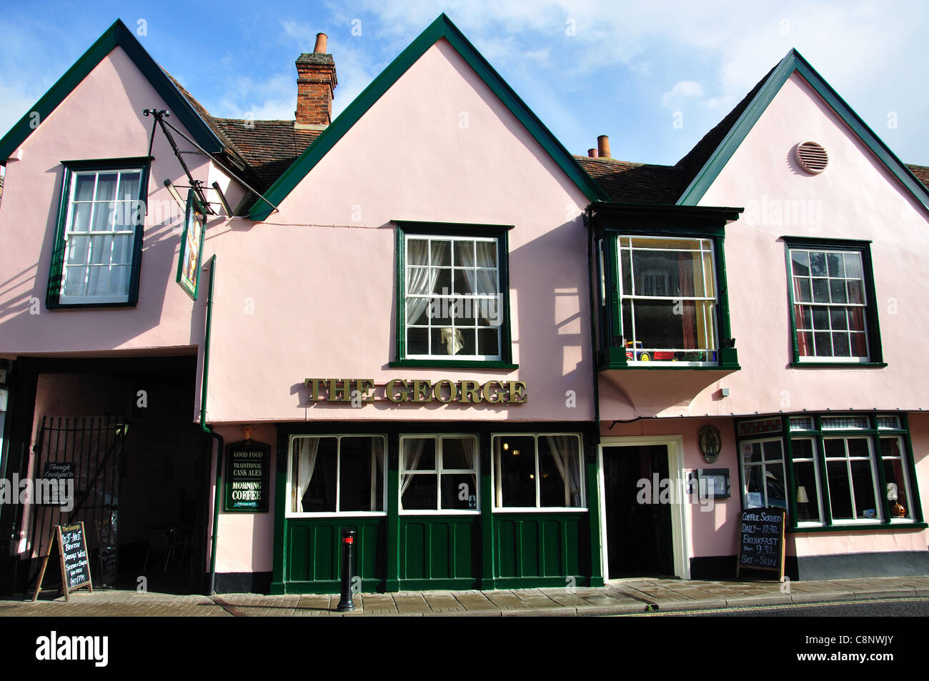 The High Street, Hadleigh, Suffolk, England, United Kingdom