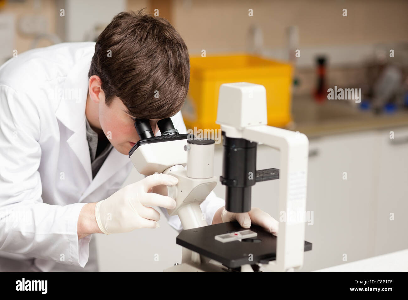 Close up male student doctor hi-res stock photography and images - Alamy