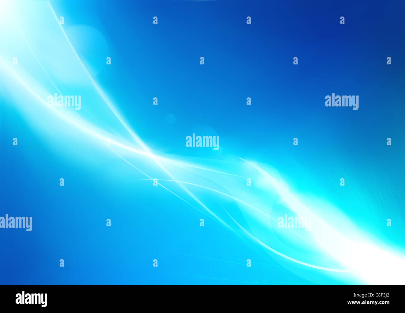 illustration of futuristic blue abstract glowing background Stock Photo ...