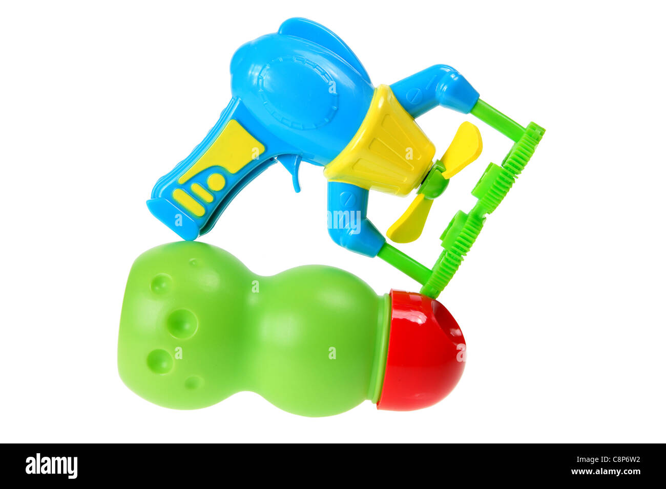 Toy Bubble Gun Stock Photo Alamy