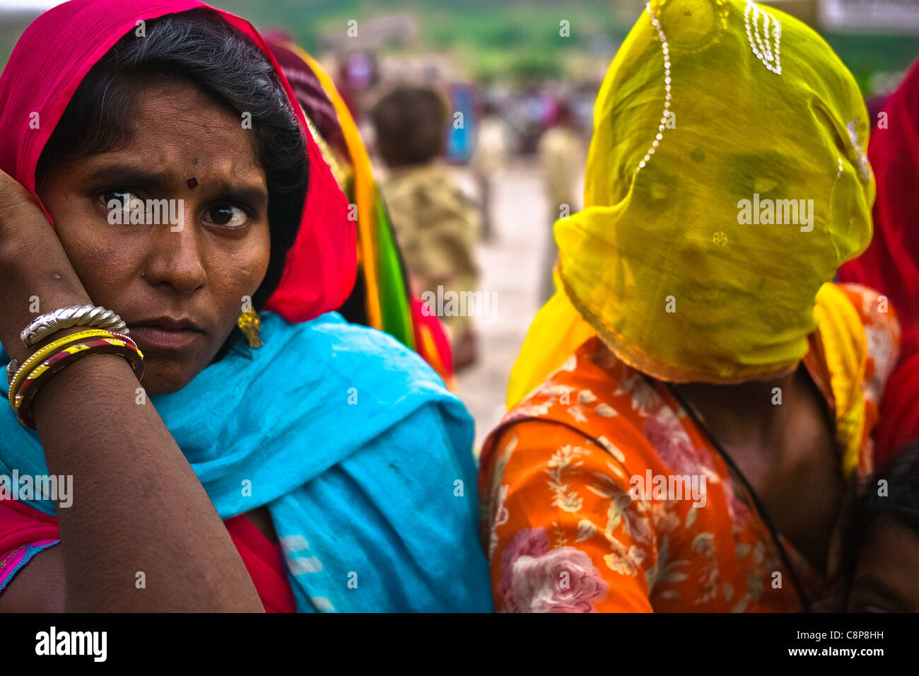 Rajhastan of Lords & Gypsies Jodhpur , Indian tourist at the foot of ...