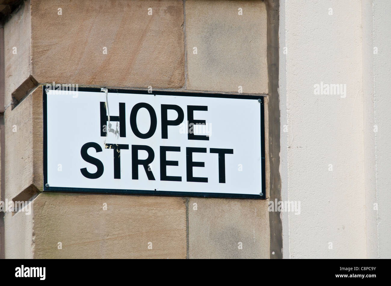 Hope Street Stock Photo