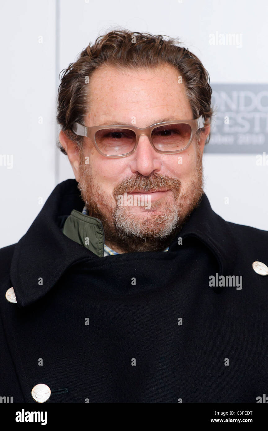 Julian Schnabel attends the Miral photocall at VUE West End, London, 18th October 2010. Stock Photo
