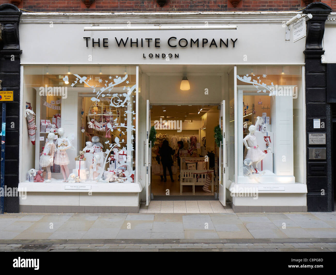 The White Company shop in Manchester UK Stock Photo - Alamy