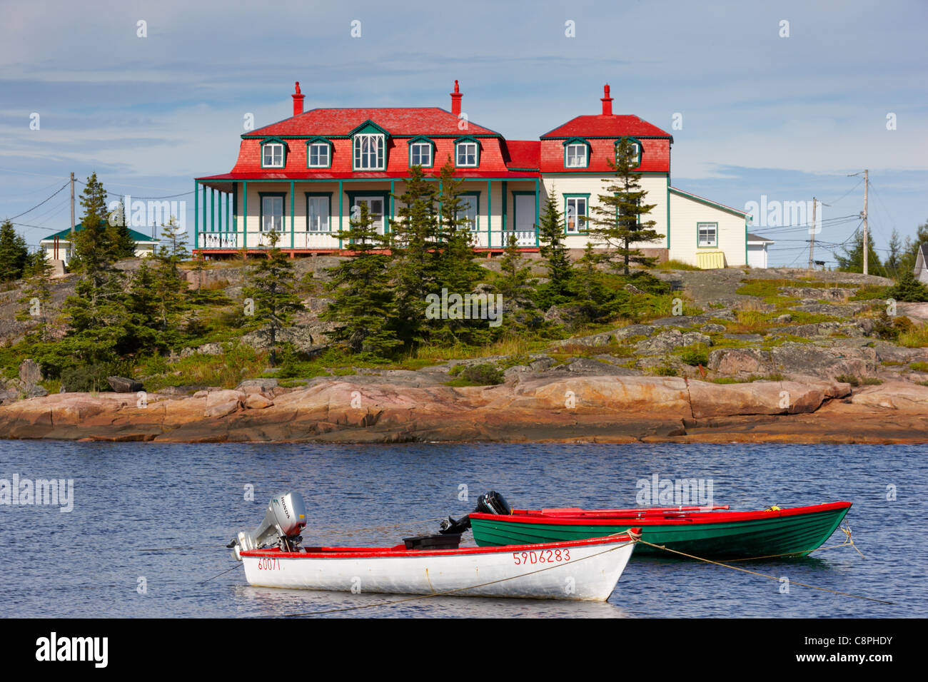 Maison BaieJohanBeetz, Quebec, Canada Stock Photo Alamy