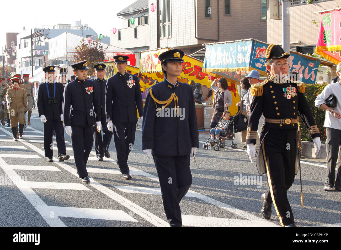 Taisho Jidai Matsuri, Taisho Period Festival Was Held In Saitama, Japan 